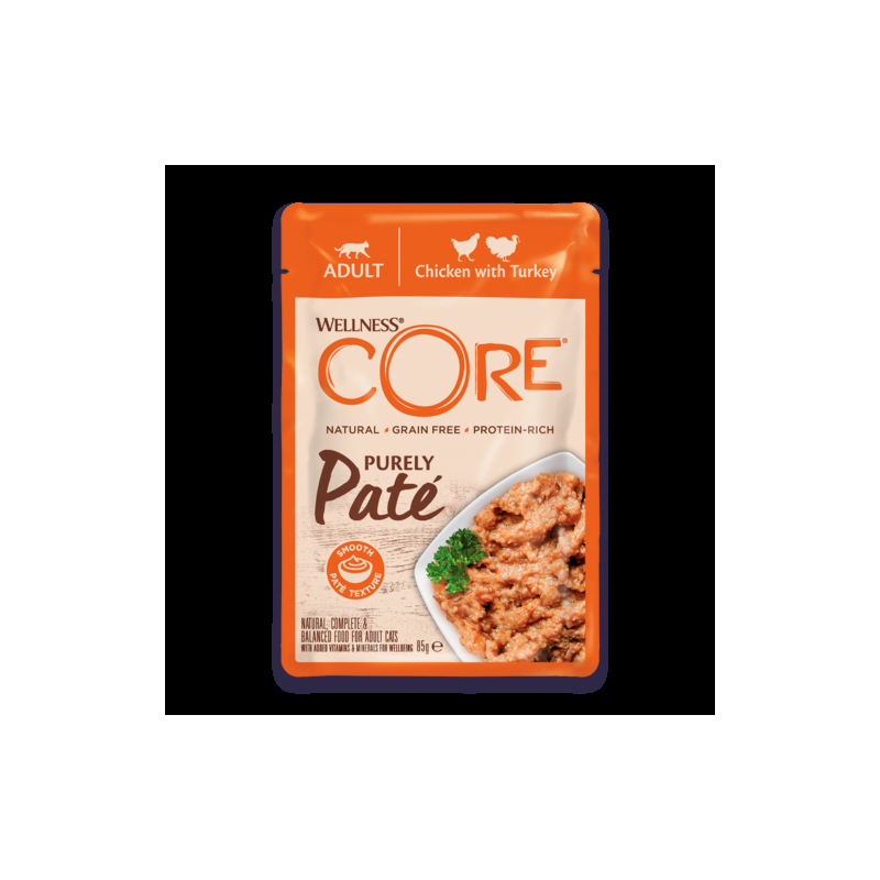 Wellness Core Purely Pate Cibo Umido per Gatti Ultimo giorno
