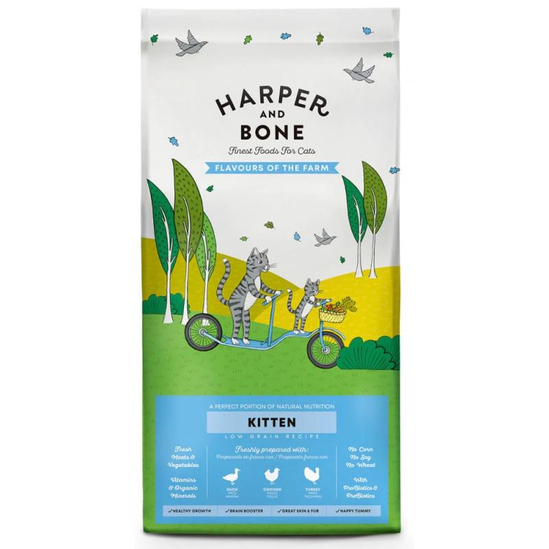 Harper and Bone Flavours of the Farm Kitten per Gattini