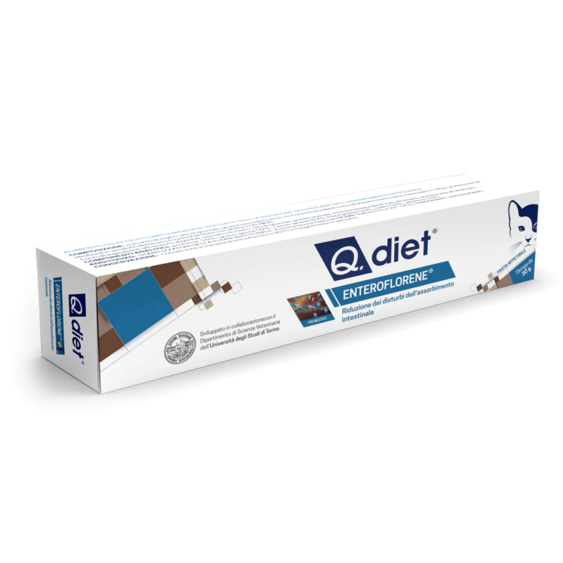 Q.diet Enteroflorene Pasta per Gatti Super sconto