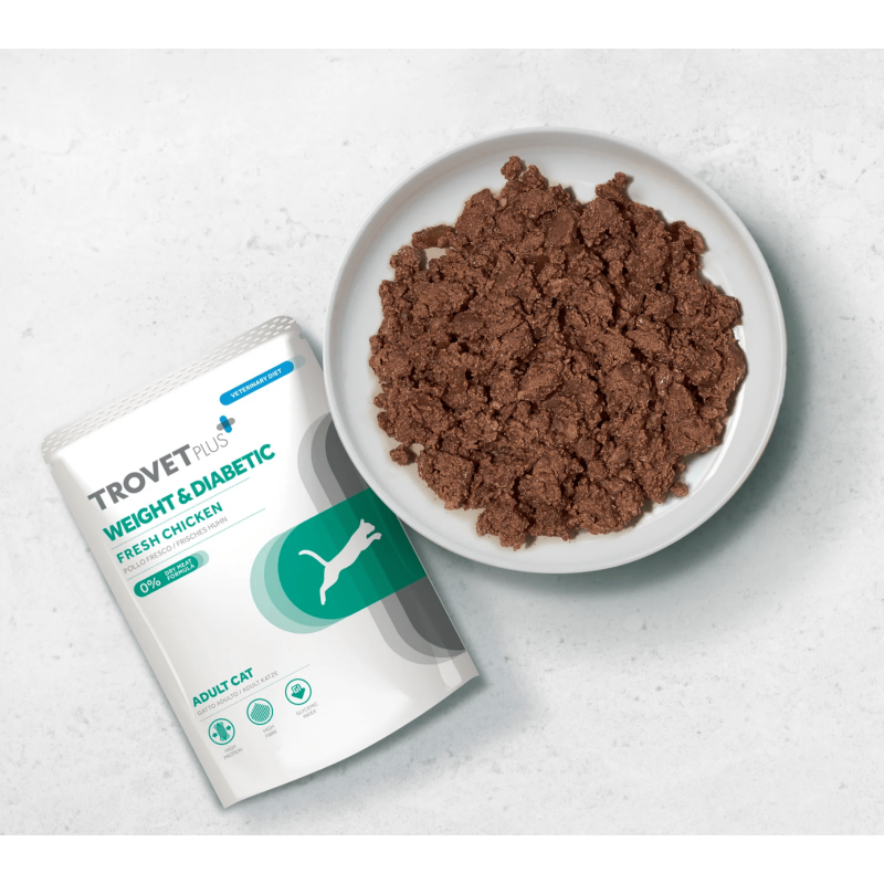 Trovet Plus Weight & Diabetic Cibo Umido per Gatti 2025