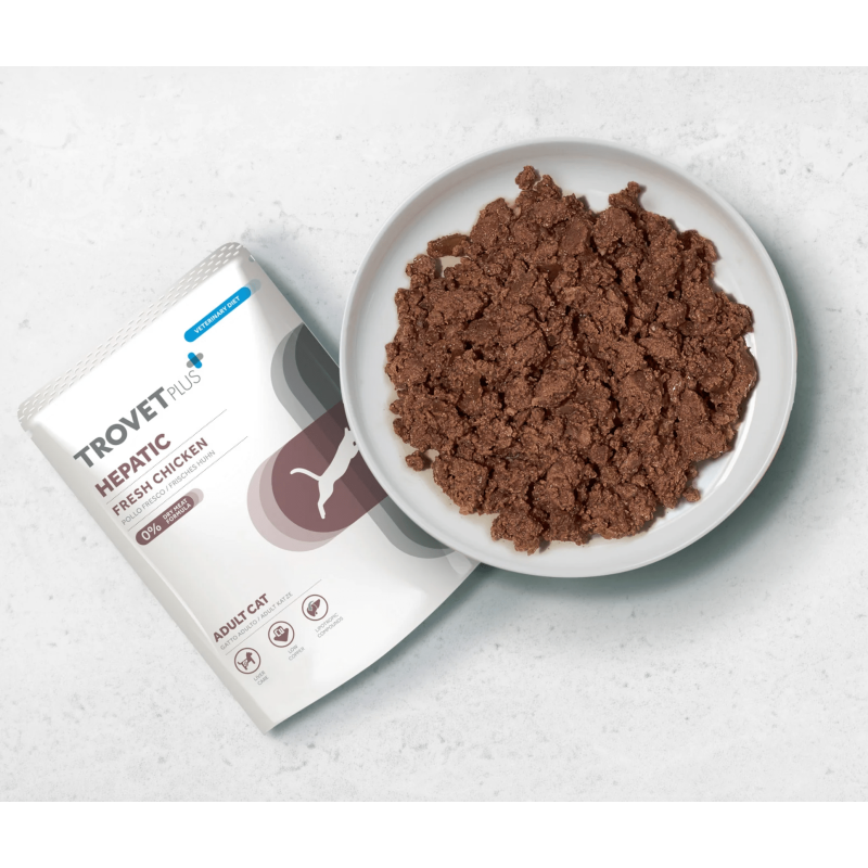 Trovet Plus Hepatic Cibo Umido per Gatti Italy