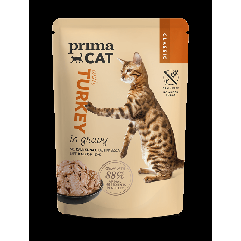 PrimaCat Classic Cibo Umido per Gatti Qualità