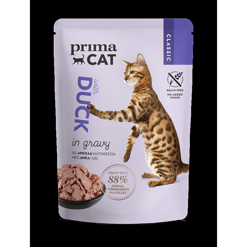PrimaCat Classic Cibo Umido per Gatti Qualità