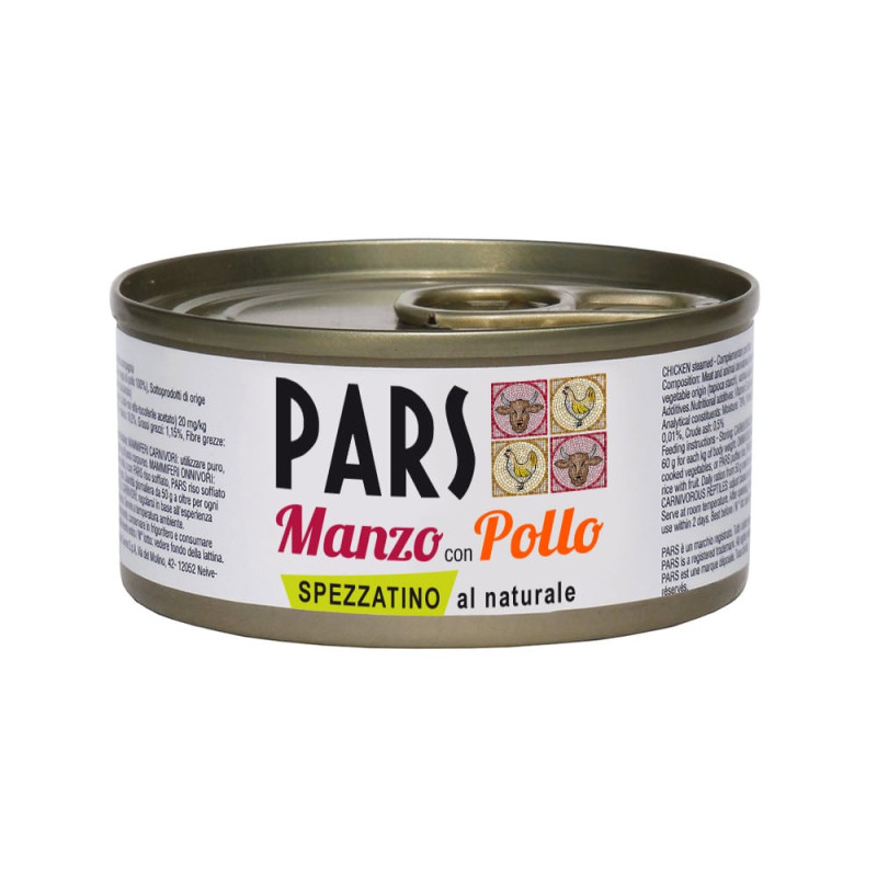 Pars Spezzatino al Naturale Cibo Umido per Gatti e Cani Promozione
