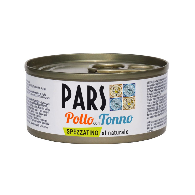 Pars Spezzatino al Naturale Cibo Umido per Gatti e Cani Promozione