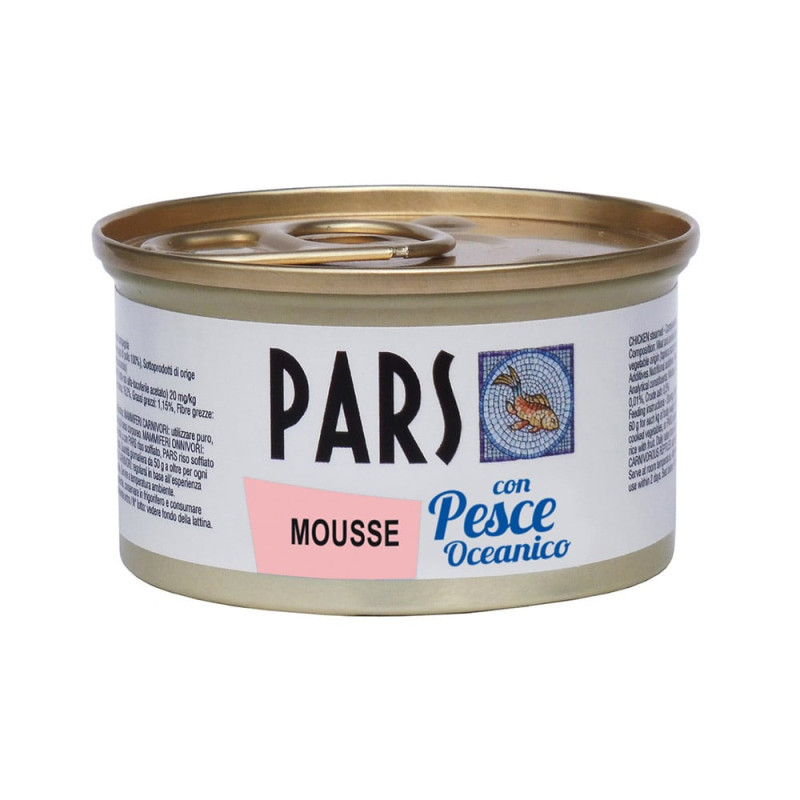 Pars Mousse Cibo Umido per Gatti e Cani Pezzi Unici