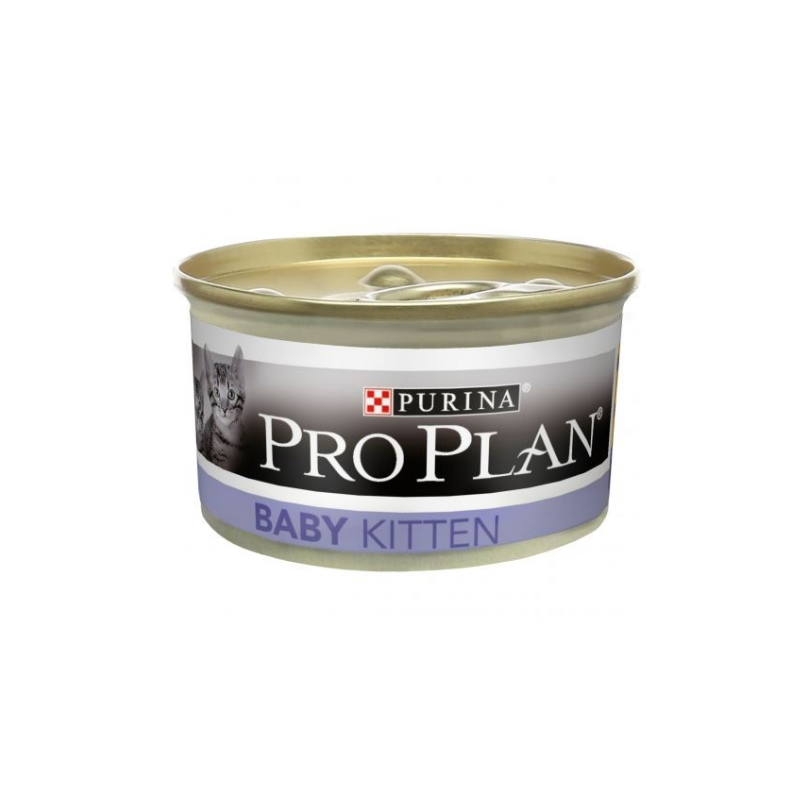 Purina Pro Plan Baby Kitten Mousse con Pollo per Gattini Qualità Garantita