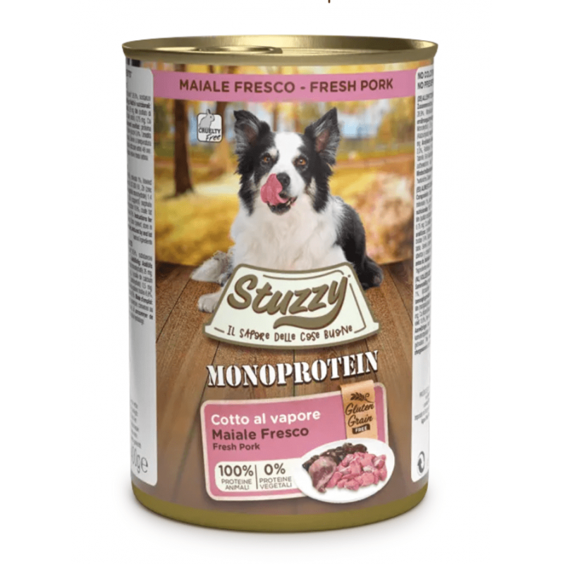 Stuzzy Monoprotein Cibo Umido per Cani Sottocosto