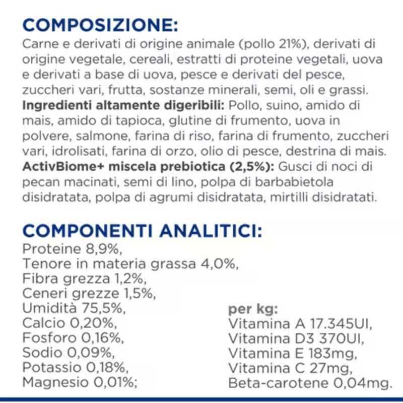 Hill's Prescription Diet Gastrointestinal Biome Cibo Umido per Gatti Sconto