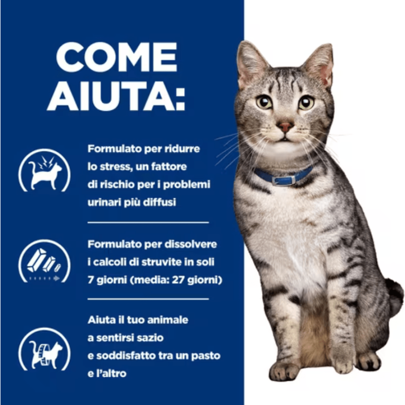 Hill's Prescription Diet c/d Urinary Stress + Metabolic Cibo Umido per Gatti Offerta
