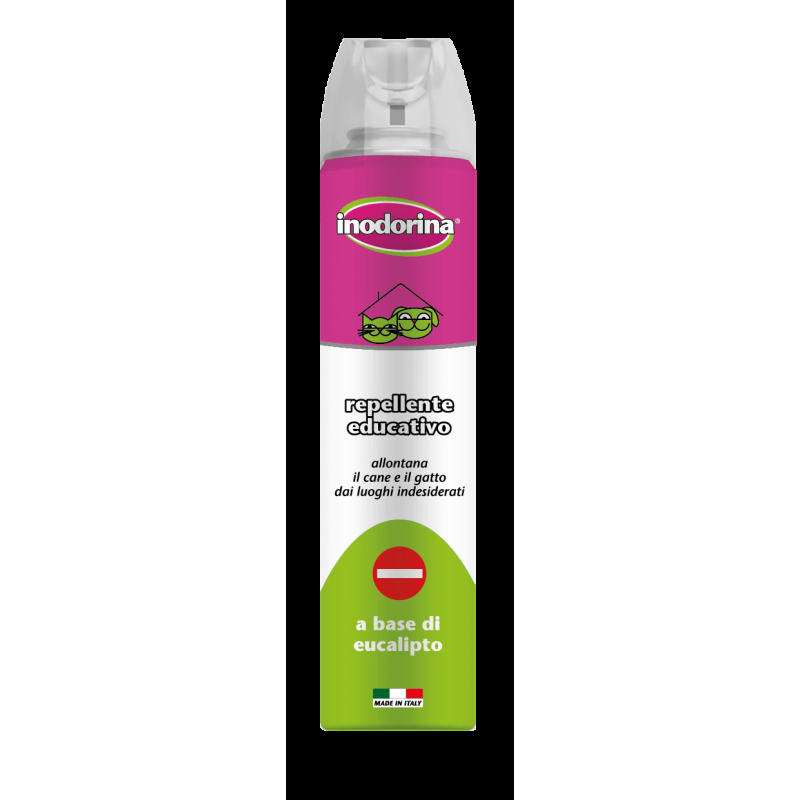 Inodorina Spray Repellente Educativo per Cani e Gatti