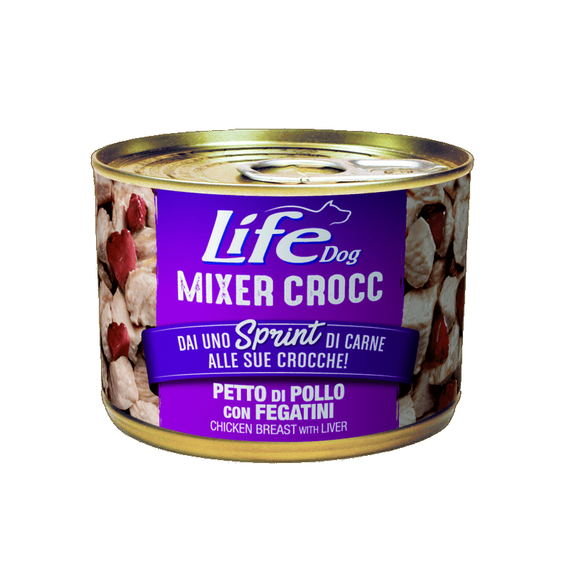 Life Dog Mixer Crocc Cibo Umido per Cani Rilascio limitato