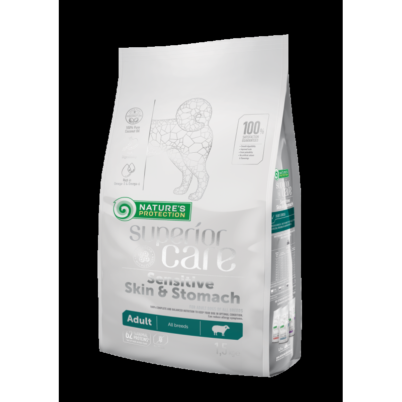 Nature's Protection Sensitive Skin&Stomach Adult Agnello per Cani ACQUISTA ORA