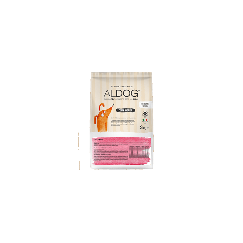 Aldog Super Premium Artica Medium Large con Salmone e Riso per Cani Latest stili