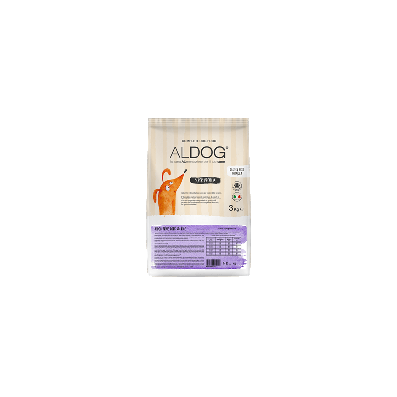 Aldog Super Premium Pork Adult Medium Large con Maiale e Riso per Cani Ultimi due giorni