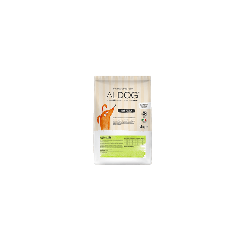 Aldog Super Premium Lamb Adult Medium Large con Agnello e Riso per Cani Ultimo giorno