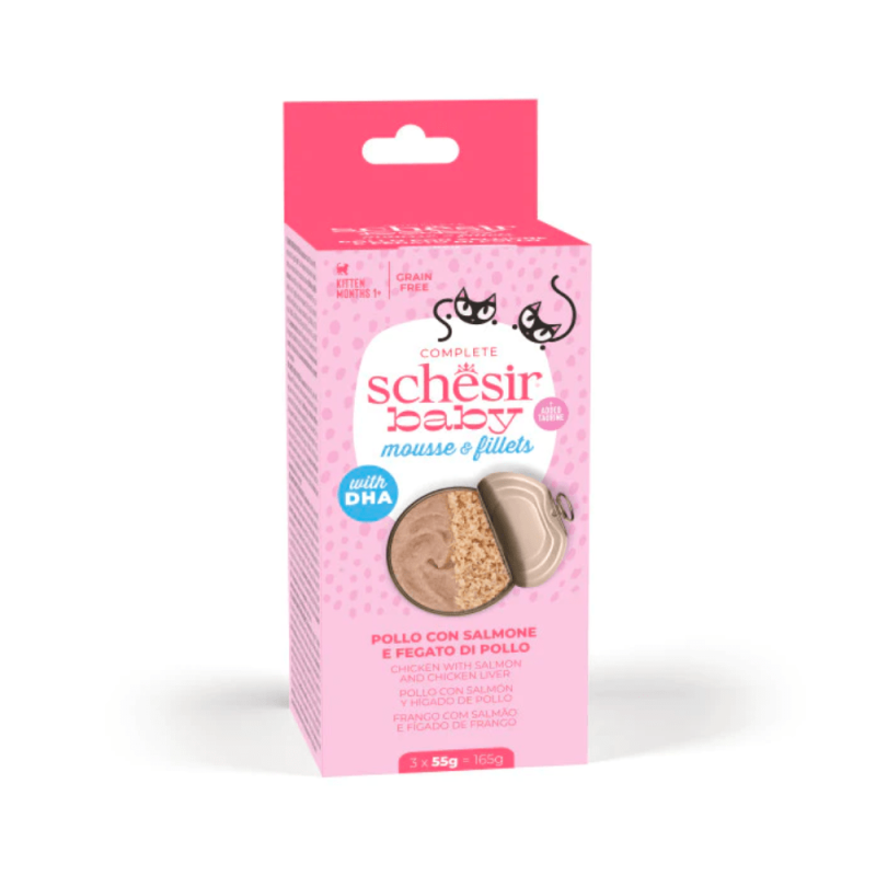 Schesir Baby Mousse e Fillets per Gattini Promozione