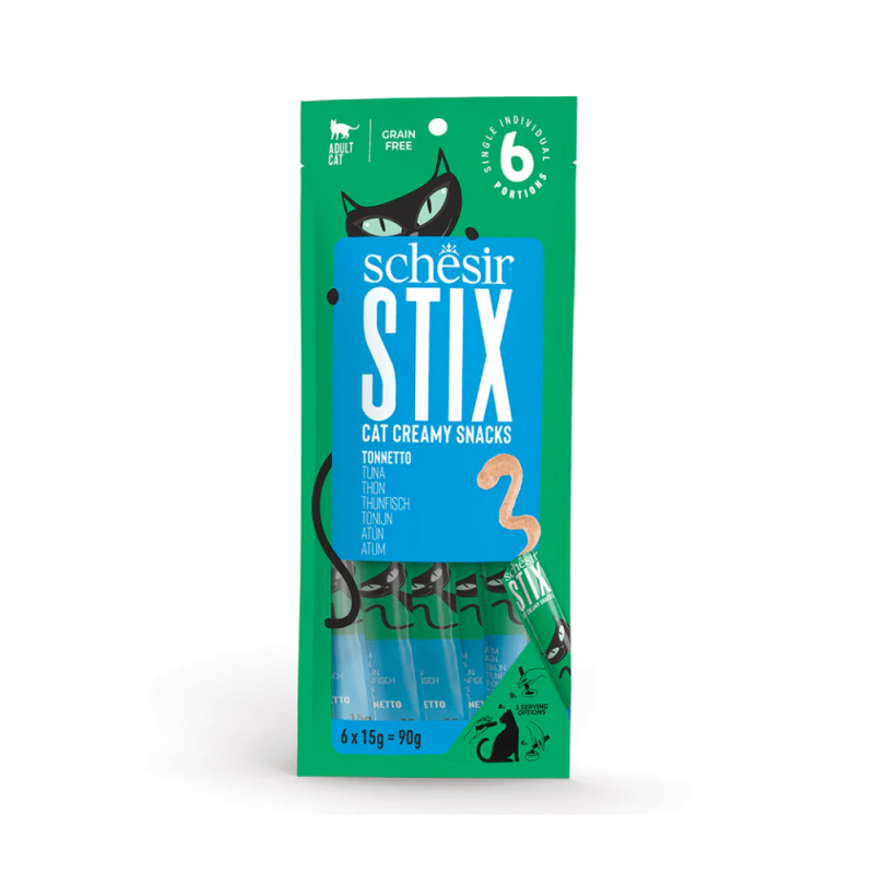 Schesir Stix Cat Creamy Snack per Gatti Pezzi Unici