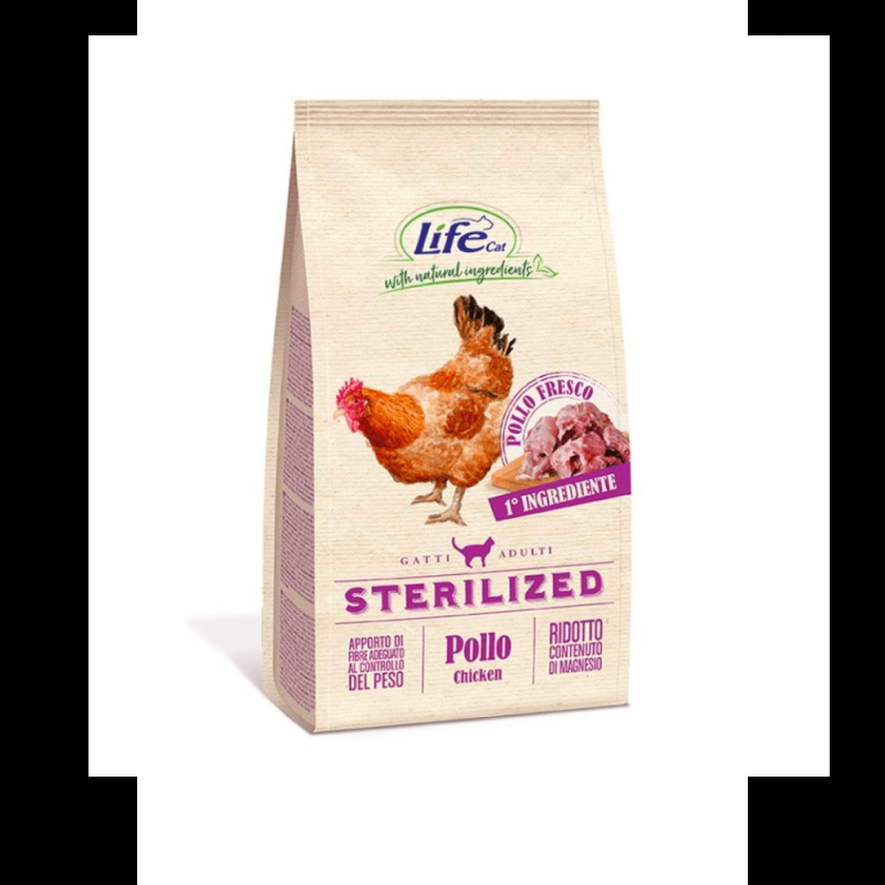Life Cat Sterilized Crocchette per Gatti Promozione Limitata