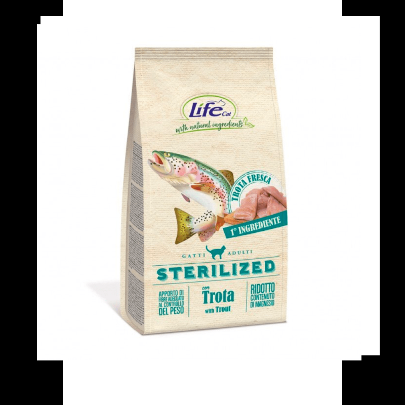 Life Cat Sterilized Crocchette per Gatti Promozione Limitata