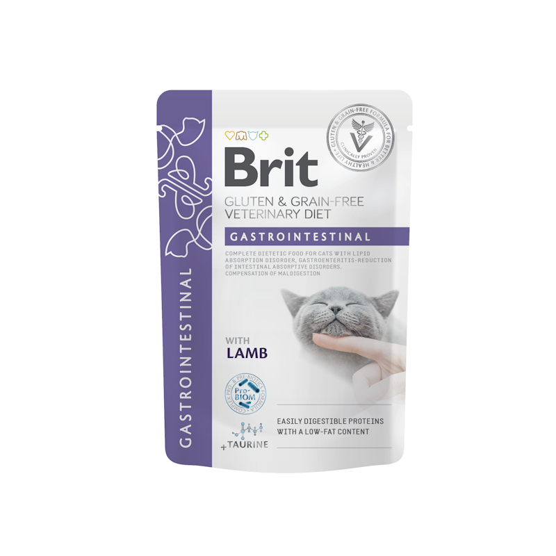 Brit Veterinary Diet Gastrointestinal Cibo Umido per Gatti