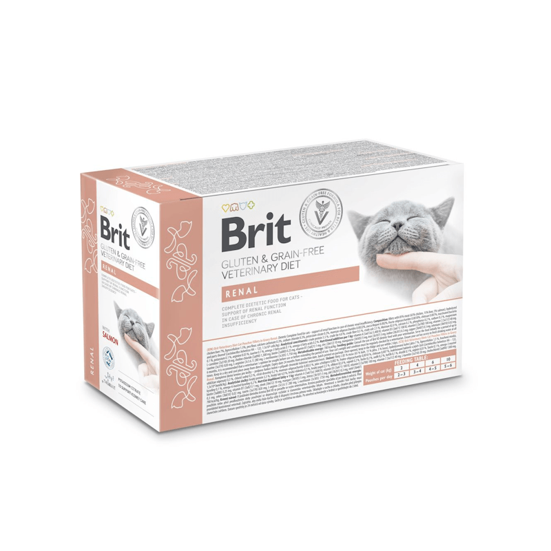 Brit Veterinary Diet Renal Cibo Umido per Gatti Black Friday