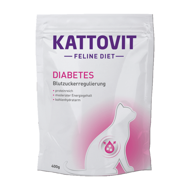 Kattovit Diabetes Cibo Secco per Gatti