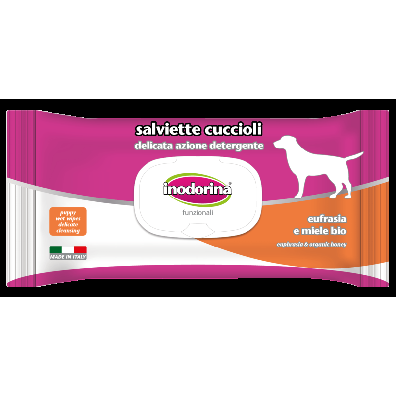 Inodorina Salviette per Cuccioli Smaltimento dello stoccaggio