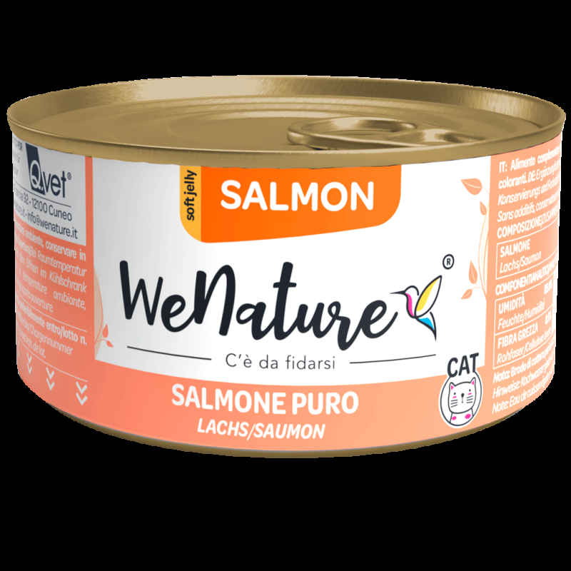 WeNature Salmon Cibo Umido per Gatti