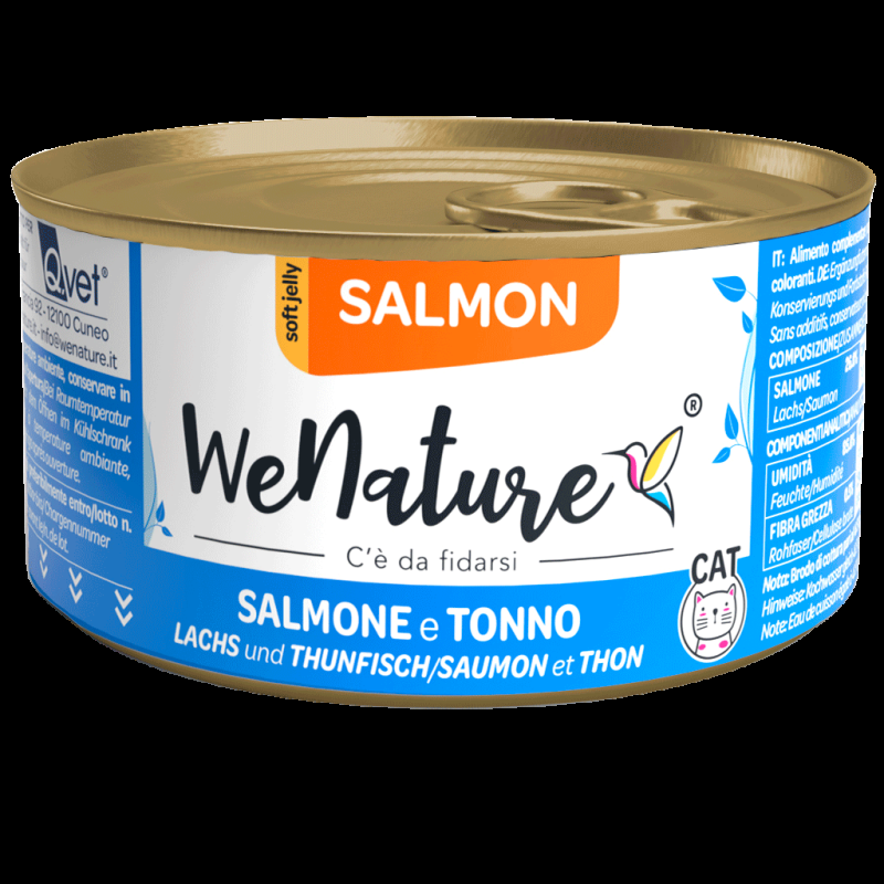 WeNature Salmon Cibo Umido per Gatti Offerte speciali