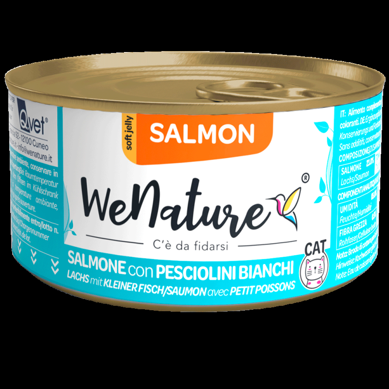 WeNature Salmon Cibo Umido per Gatti Offerte speciali