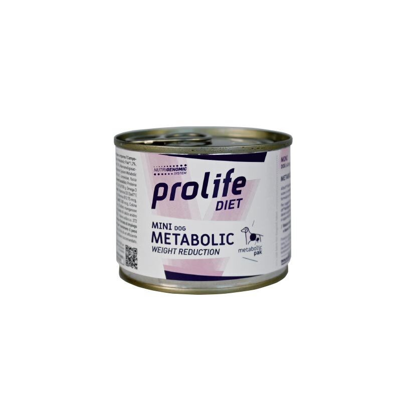 Prolife Diet Metabolic Weight Reduction Cibo Umido per Cani Ultimi tre giorni