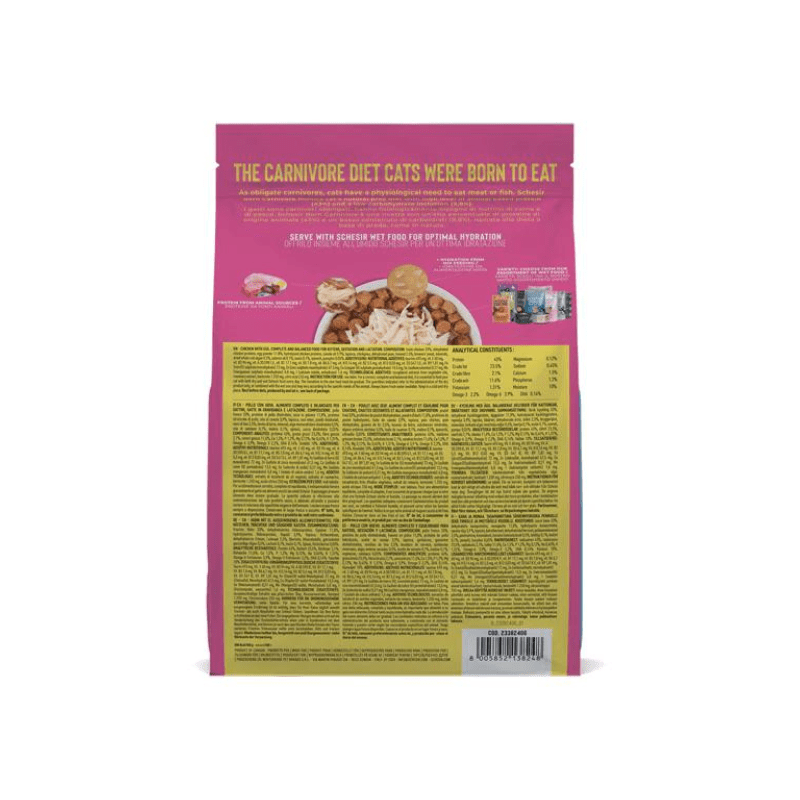 Schesir Born Carnivore Baby Pollo con Uova per Gattini Fino al 50% di sconto