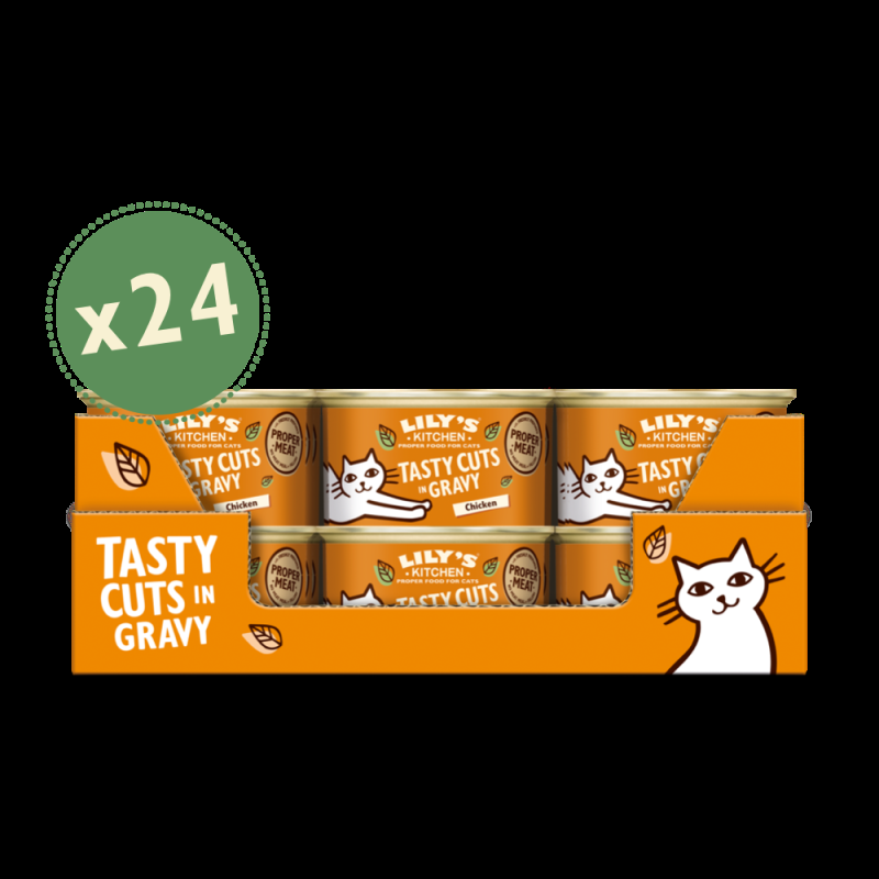 Lily's Kitchen Tasty Cuts in Gravy Cibo Umido per Gatti Super sconto