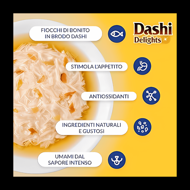 Inaba Dashi Delights Cibo Umido per Gatti 50% di sconto con spedizione gratuita