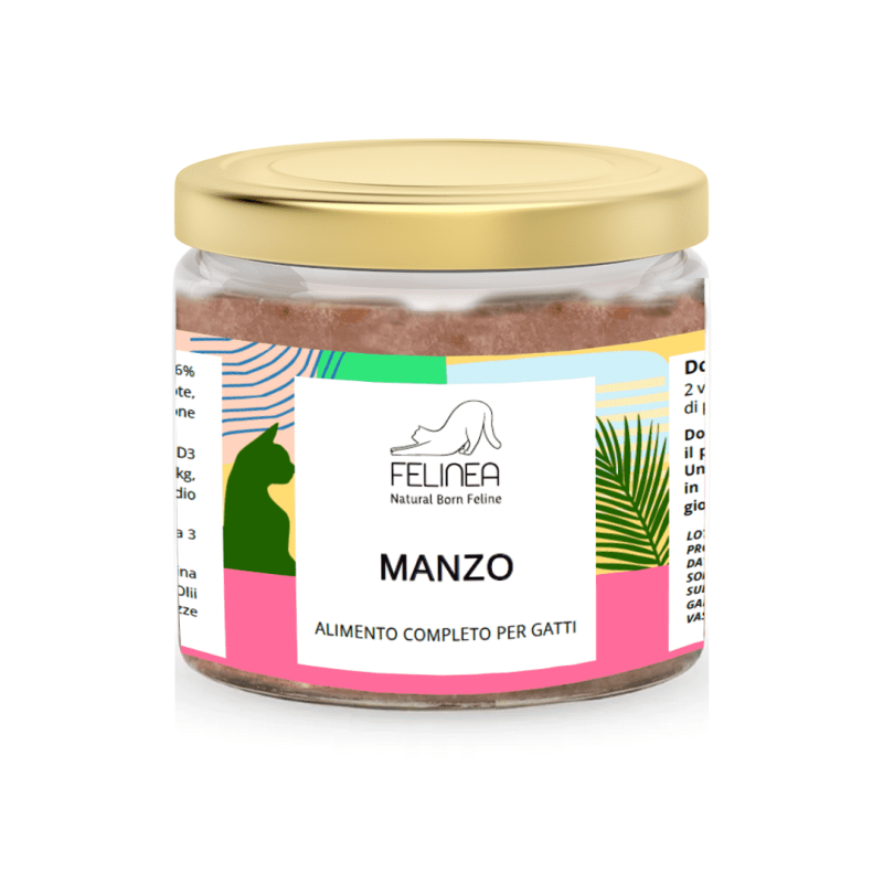 Felinea Manzo Cibo Umido per Gatti Acquista Ora