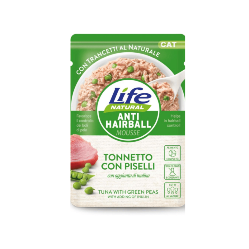 Life Cat Natural Anti Hairball Cibo Umido per Gatti