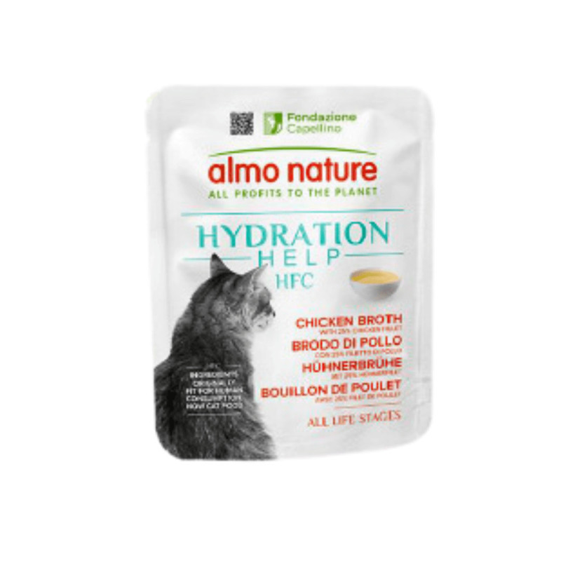 Almo Nature HFC Hydration Help Cibo Umido per Gatti Saldi Di Fabbrica