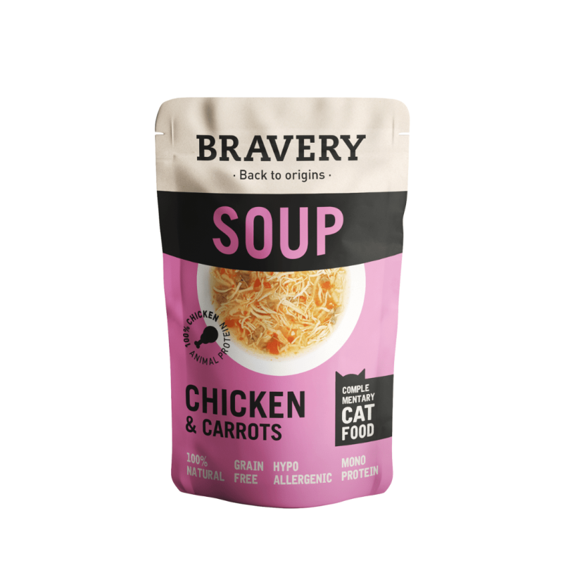 Bravery Adult Cat Soup Cibo Umido per Gatti Shopping online