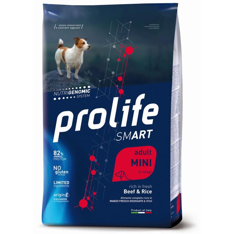 Prolife Smart Adult Mini con Manzo e Riso per Cani Fino al 60% di sconto