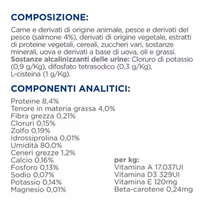 Hill's Prescription Diet c/d Multicare Cibo Umido per Gatti Sconti questo mese