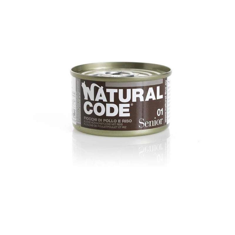 Natural Code Senior Cibo Umido per Gatti 2025