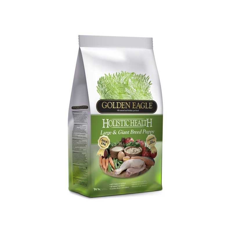 Golden Eagle Puppy Large Breed con Pollo per Cuccioli di Taglia Grande