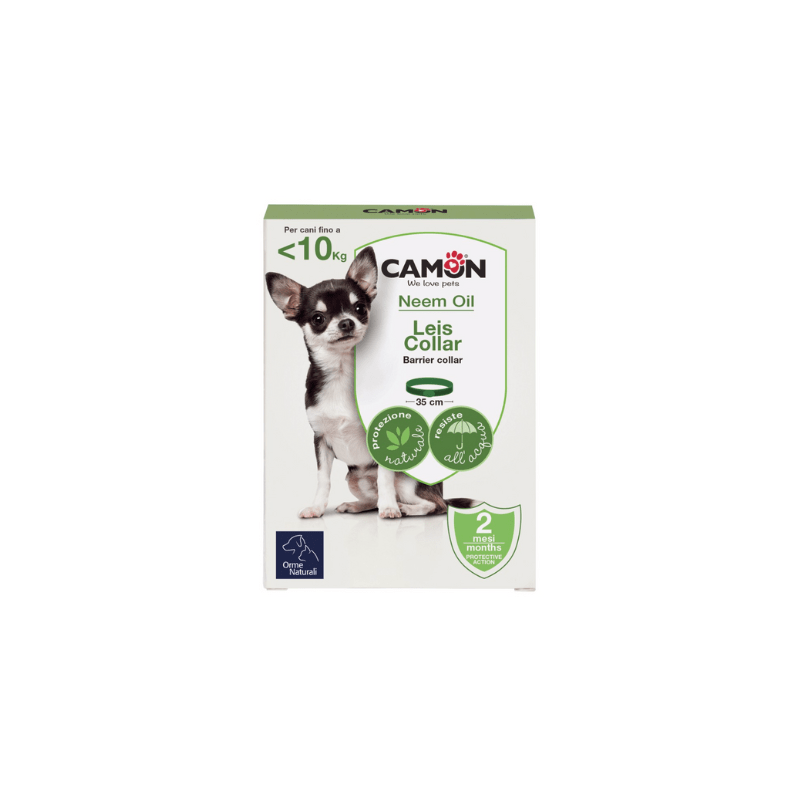 Camon Protection Leis Collare Barriera all'Olio di Neem per Cani