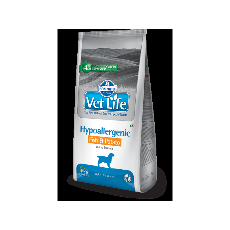 Farmina Vet Life Hypoallergenic Pesce e Patate per Cani