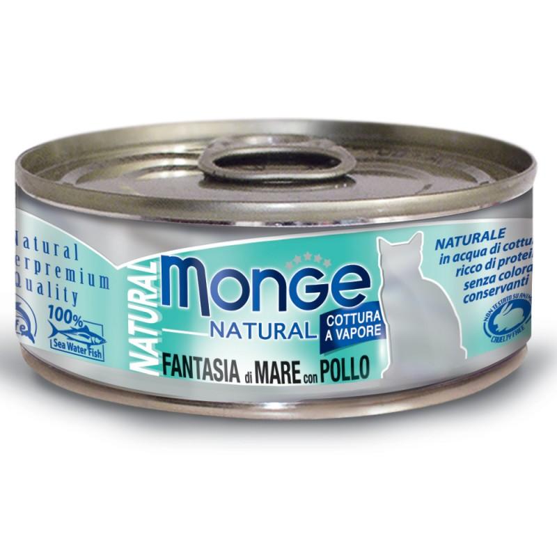 Monge Natural Superpremium Cotti a Vapore per Gatti Offerta San Valentino