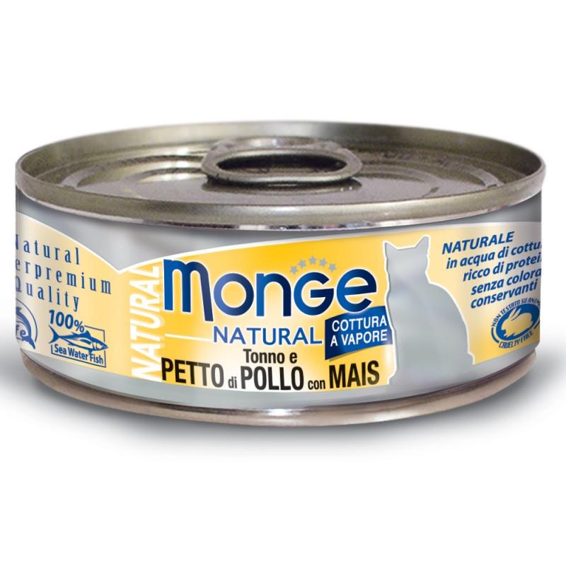 Monge Natural Superpremium Cotti a Vapore per Gatti Offerta San Valentino