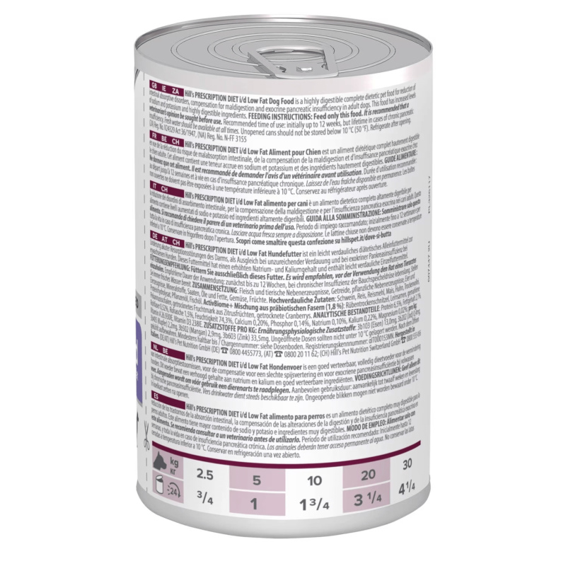 Hill's Prescription Diet i/d Low Fat Cibo Umido per Cani Lightning offer