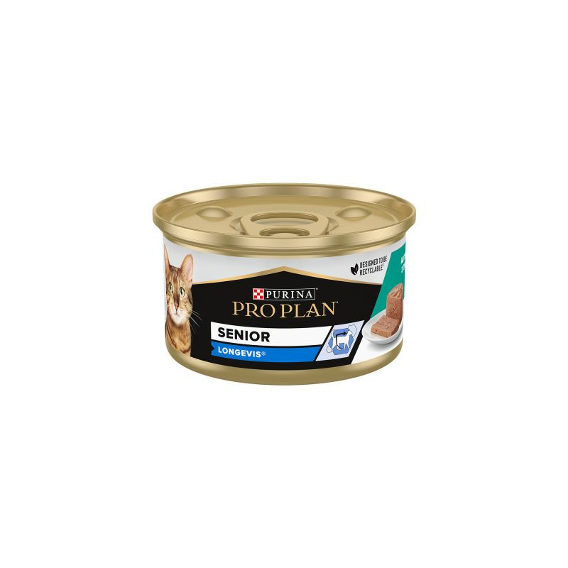 Purina Pro Plan Senior Mousse con Tonno per Gatti Sconti VIP