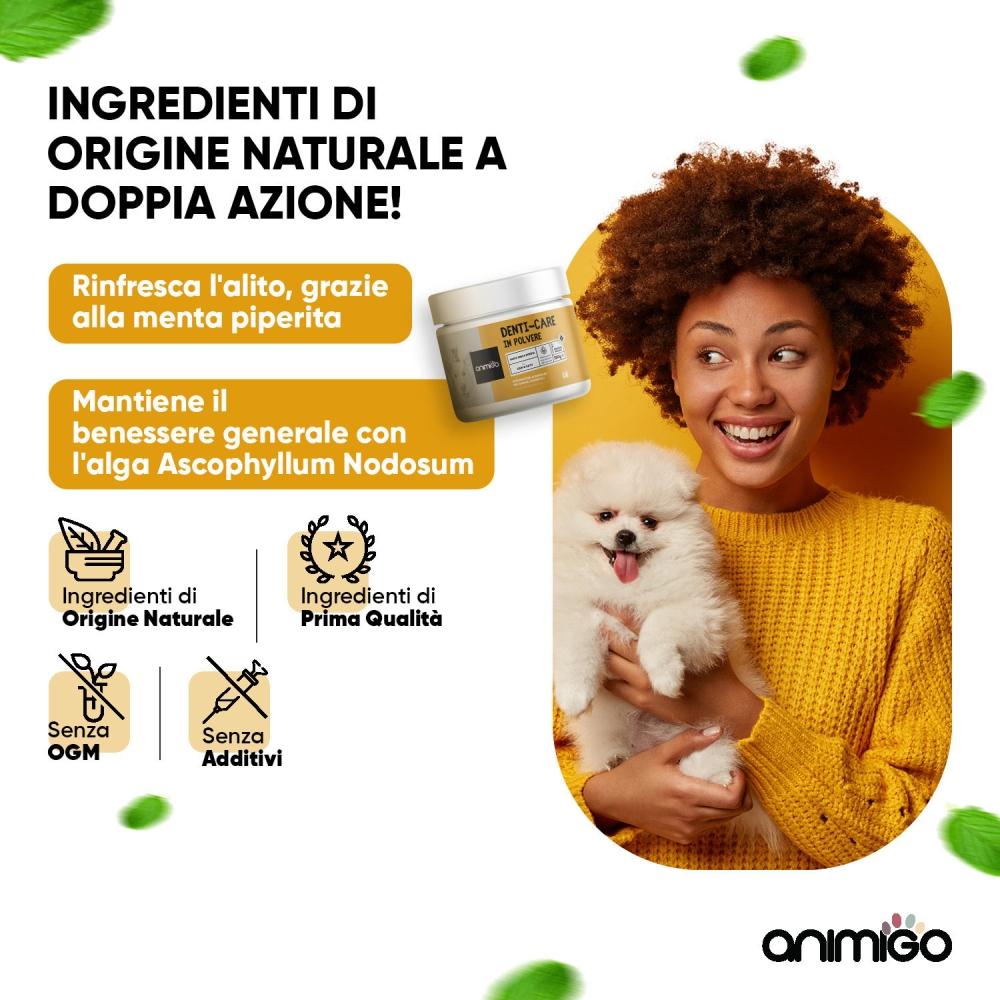 Animigo Denti-Care Polvere 50% di sconto con spedizione gratuita